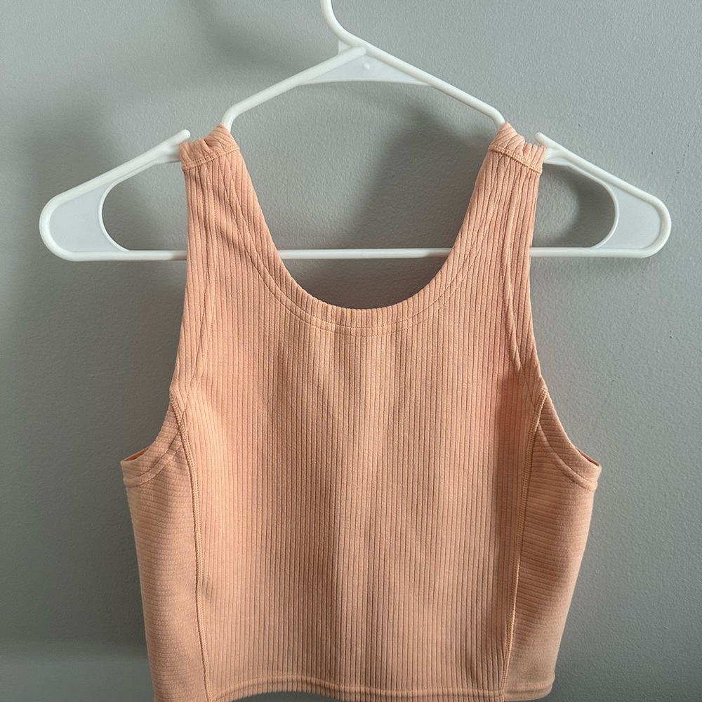 Lululemon Ribbed Crop Tank Top